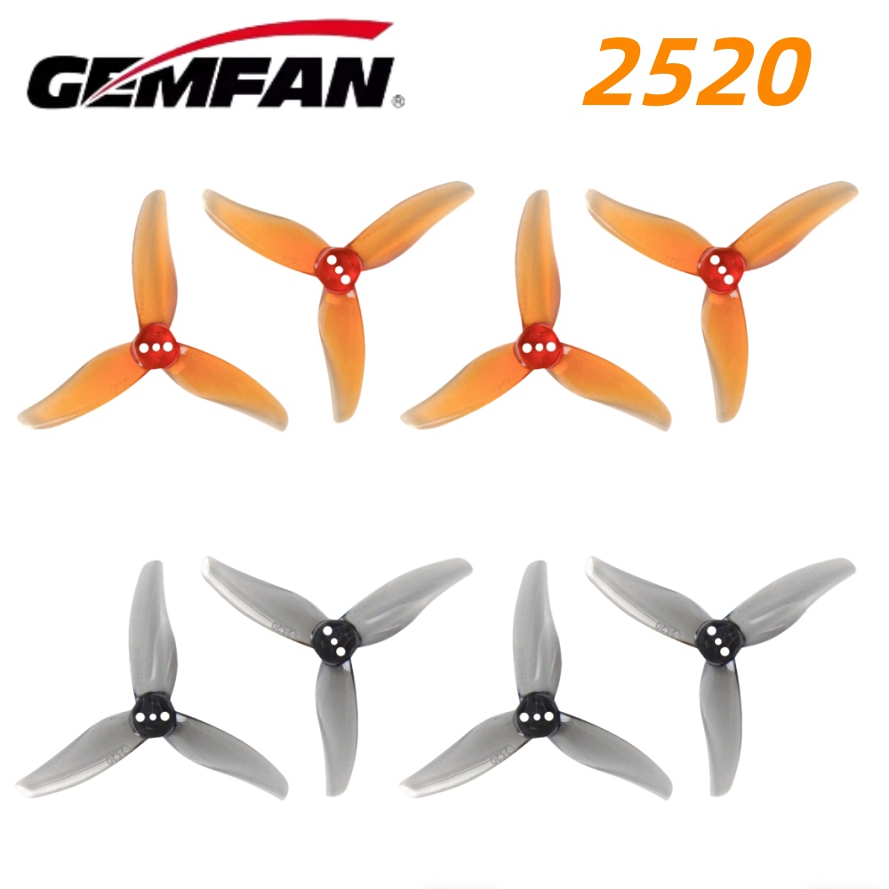 4 pary śmigieł Gemfan Hurrican – Drone Gimbal Controller recenzja i cena
