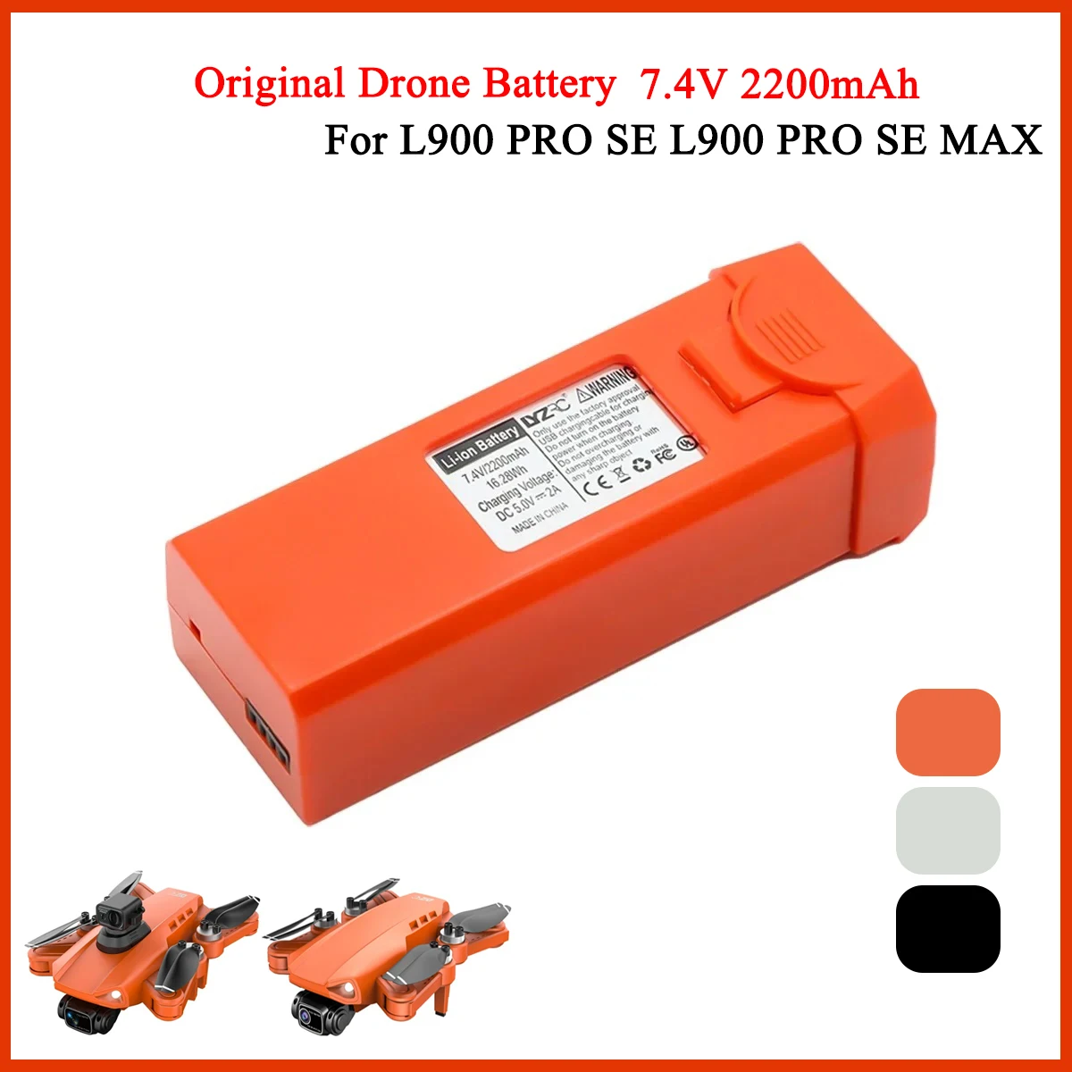 Bateria L900 PRO SE Max Drone  – Jjrc Drone X12 recenzja i cena