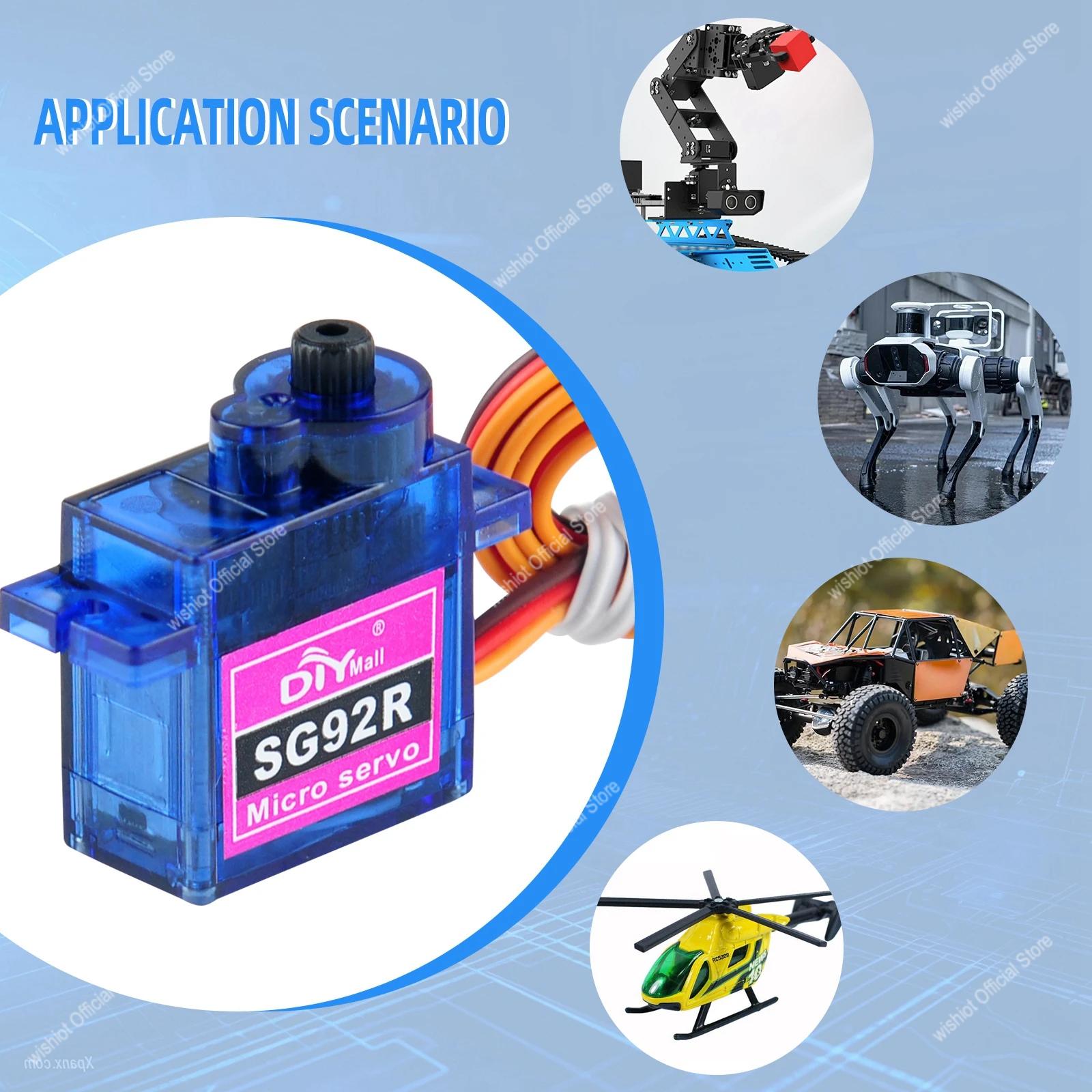 SG92R mikro serwomotor 4.8-6V  – Drone Gimbal Controller recenzja i cena